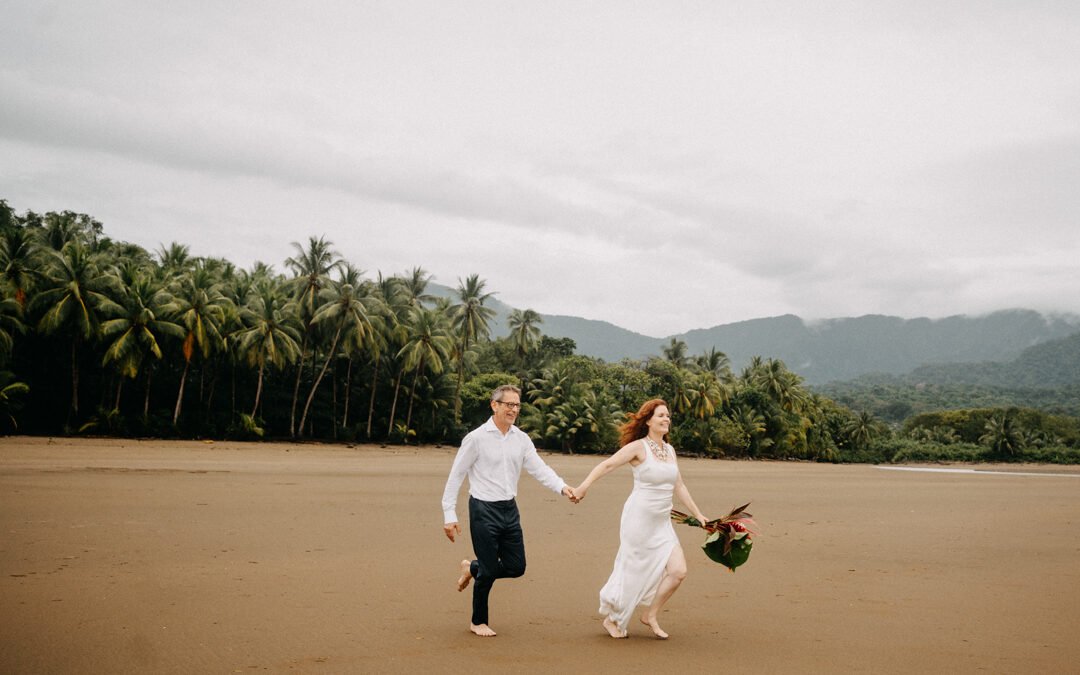 elopement at uvita, ballena national park