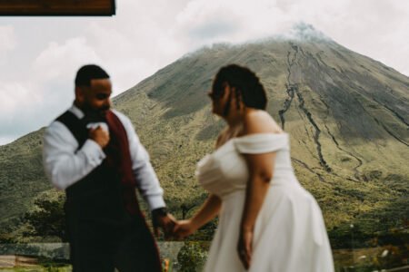 volcano arenal drone