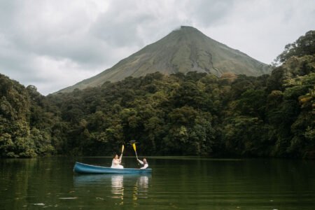 volcano arenal drone