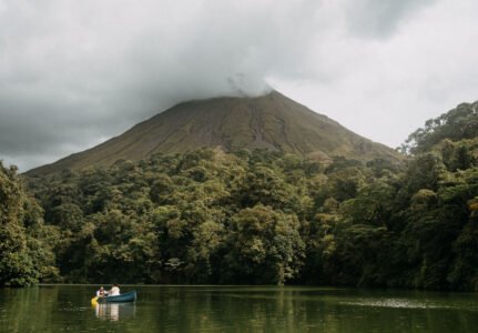 volcano arenal drone